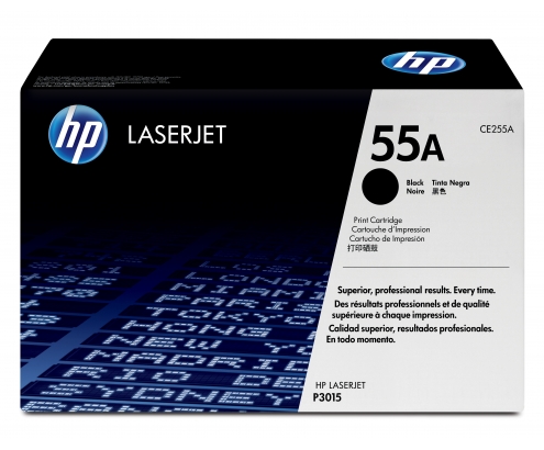HP Cartucho de tóner original LaserJet 55A negro