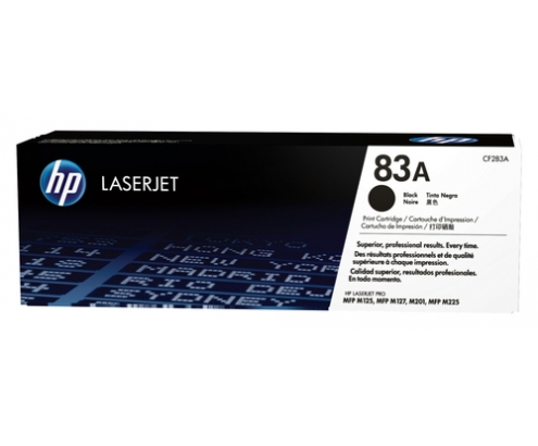 HP Cartucho de tóner original LaserJet 83A negro