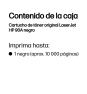 HP Cartucho de tóner original LaserJet 90A negro