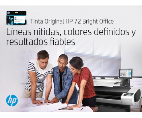 HP Cartucho de tinta 72 magenta de 130 ml