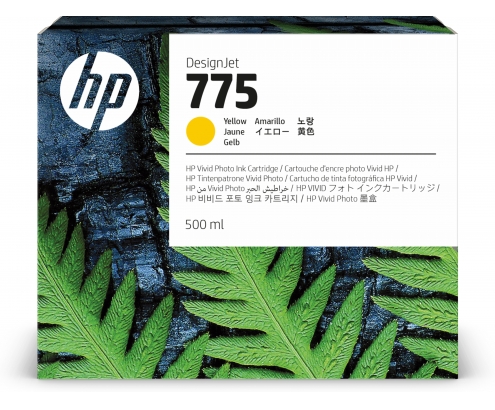 HP Cartucho de tinta 775 amarillo de 500 ml