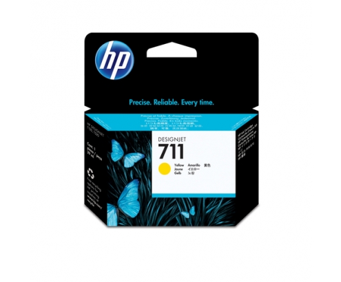 HP Cartucho de tinta DesignJet 711 amarillo de 29 ml