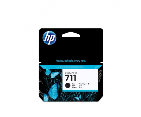 HP Cartucho de tinta DesignJet 711 negro de 38 ml