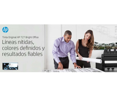 HP Cartucho de tinta DesignJet 727 amarillo de 130 ml