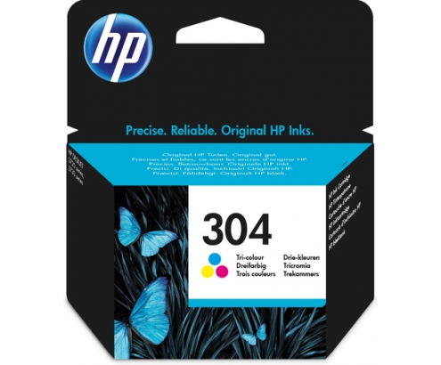 HP Cartucho de tinta Original 304 tricolor