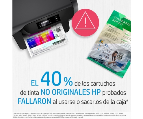 HP Cartucho de tinta original 364 amarillo