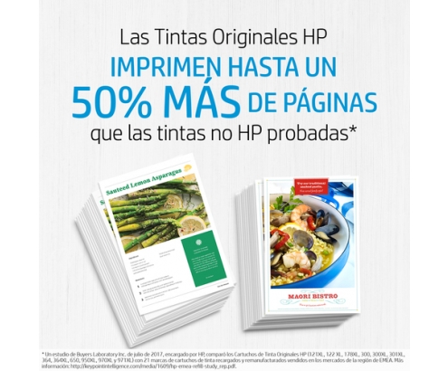 HP Cartucho de tinta original 364XL de alta capacidad negro