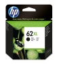 HP Cartucho de tinta original 62XL de alta capacidad negro