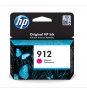 HP Cartucho de tinta Original 912 magenta