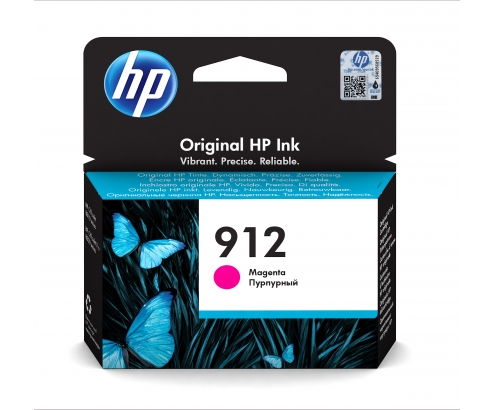 HP Cartucho de tinta Original 912 magenta