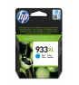 HP Cartucho de tinta original 933XL de alta capacidad cian