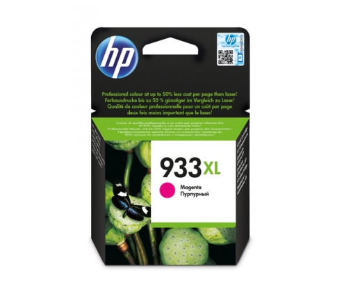 HP Cartucho de tinta original 933XL de alta capacidad magenta