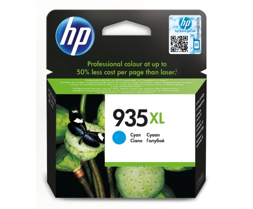 HP Cartucho de tinta original 935XL de alta capacidad cian