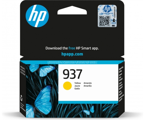 HP 937 Cartucho de Tinta Original amarillo