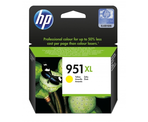 HP Cartucho de tinta original 951XL de alta capacidad amarillo