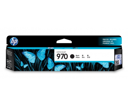 HP Cartucho de tinta original 970 negro