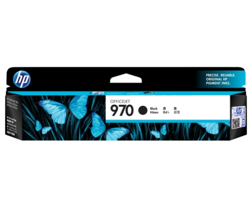 HP Cartucho de tinta original 970 negro