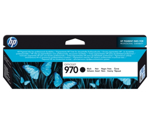 HP Cartucho de tinta original 970 negro
