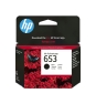 HP Cartucho de tinta Original Advantage 653 negro