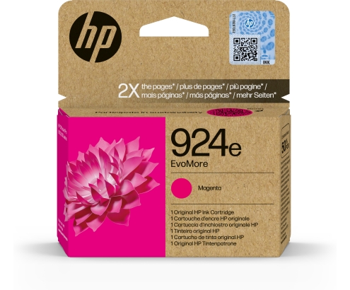 HP 924e Cartucho de Tinta Original EvoMore magenta