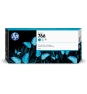 HP Cartucho de tinta Original HP DesignJet 766 cian