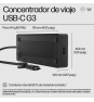 HP Concentrador de viaje USB-C G3