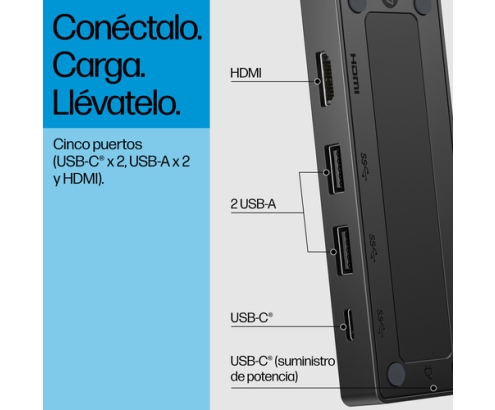 HP Concentrador de viaje USB-C G3