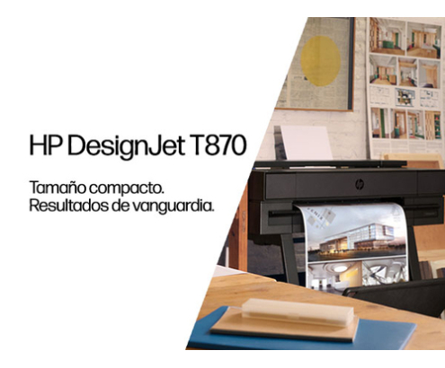HP Designjet Impresora T870 de 24 pulgadas