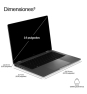 HP EliteBook X G2i 14 inch Notebook Next Gen AI PC Wolf Pro Security Edition Copilot+ PC Intel Core Ultra 5 325 Portátil 35,6 cm (14