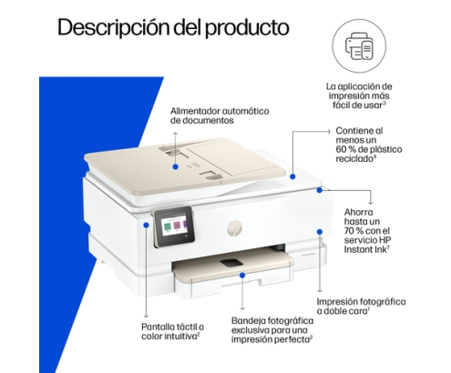 HP Envy 7930 All-in-One Color Impresora