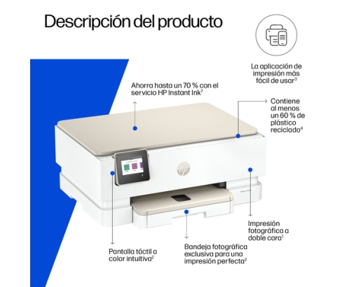 HP ENVY Photo Envy 7230 Inalámbrico All-in-One Color Impresora