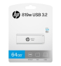 HP HPFD819W-A-64 unidad flash USB 64 GB USB tipo A 3.2 Gen 2 (3.1 Gen 2) Plata