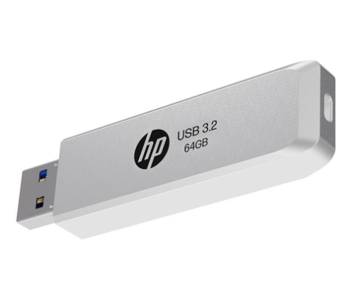 HP HPFD819W-A-64 unidad flash USB 64 GB USB tipo A 3.2 Gen 2 (3.1 Gen 2) Plata