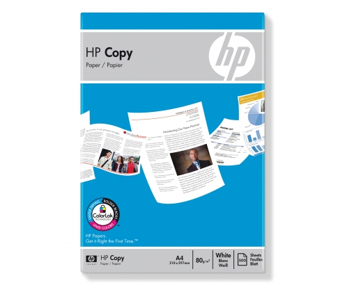 HP Kopierpapier 80 g/m² - 500 Blatt/A4/297 x 420 mm papel para impresora de inyección de tinta A4 210x297 mm Mate 500 hojas