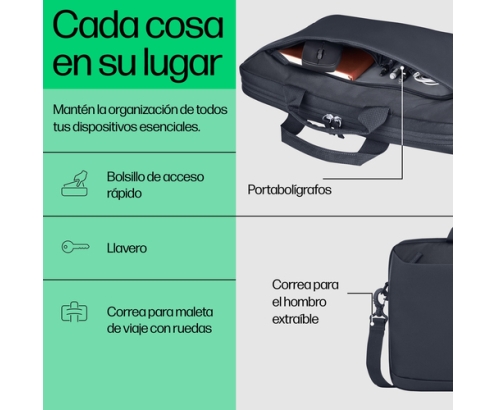 HP Maletín para ordenador portátil Everyday de 14 pulgadas