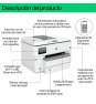 HP OfficeJet Pro Impresora multifunción HP 9730e de formato ancho, Color, Impresora para Oficina pequeña, Impresión, copia, escáner, HP+; Compatib