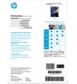HP Papel profesional para impresora láser: A4, brillante, 200 gsm