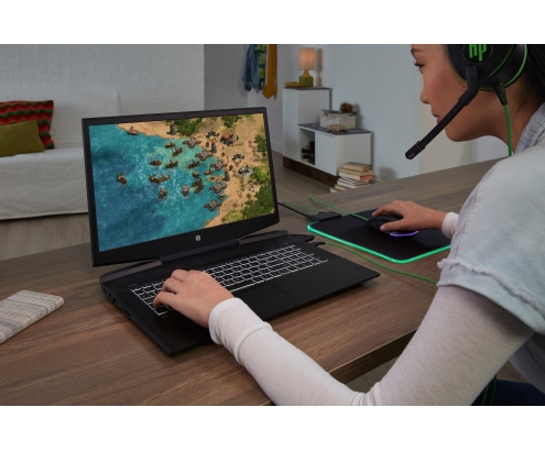Hp Pavilion Gaming 400 Auriculares diadema conector de 3.5mm negro verde