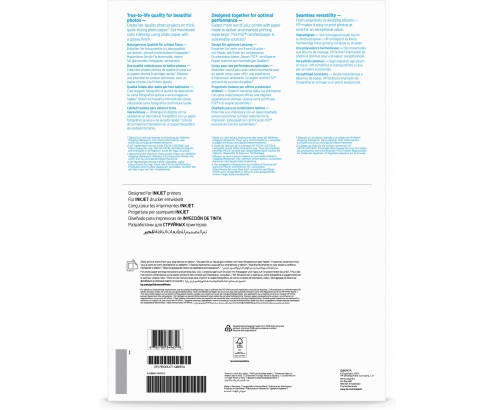 HP Q8697A papel fotográfico A3 De alto brillo