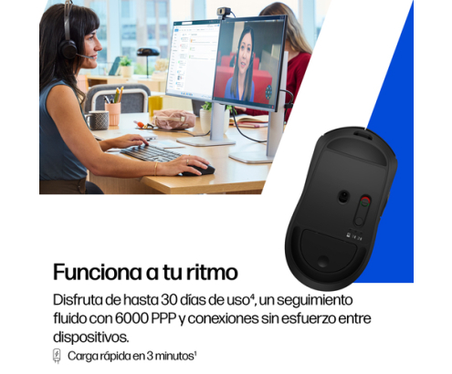HP Ratón inalámbrico recargable 705