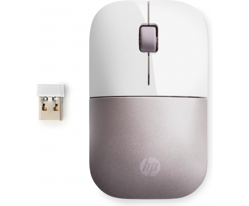 HP Ratón inalámbrico Z3700 (blanco/rosa)