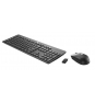 HP Ratón y teclado inalámbricos compactos Negro