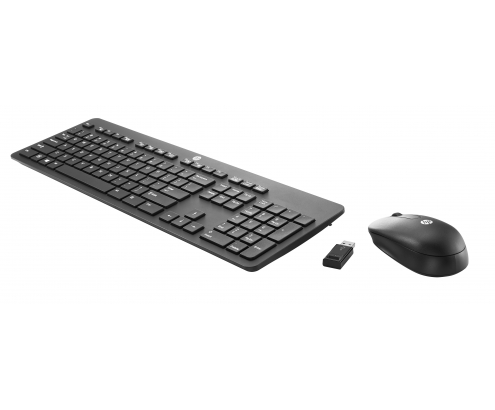 HP Ratón y teclado inalámbricos compactos Negro