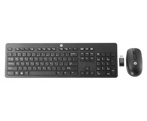 HP Ratón y teclado inalámbricos compactos Negro