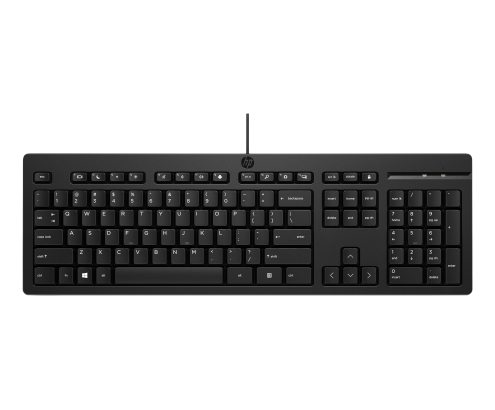 HP Teclado con cable USB 125 G2
