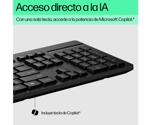 HP Teclado con cable USB 125 G2