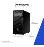 HP Z2 Tower G1i Wolf Pro Security Edition Intel Core Ultra 7 265 32 GB DDR5-SDRAM Windows 11 Pro Torre Puesto de trabajo AI Workstation, AI PC