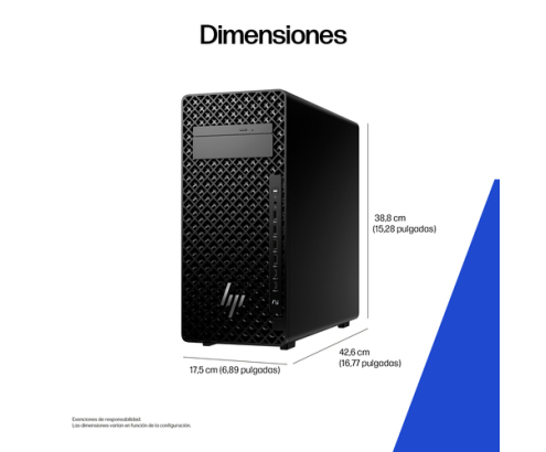 HP Z2 Tower G1i Workstation Desktop PC Wolf Pro Security Edition Intel Core Ultra 7 265 48 GB DDR5-SDRAM 1 TB SSD NVIDIA RTX A1000 Windows 11 Pro Torr