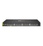 HPE Aruba Networking CX 6000 48p 10M/100M/1G Class4 PoE 4p SFP 1G 370W Switch