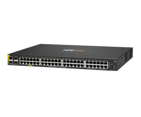 HPE Aruba Networking CX 6000 48p 10M/100M/1G Class4 PoE 4p SFP 1G 370W Switch